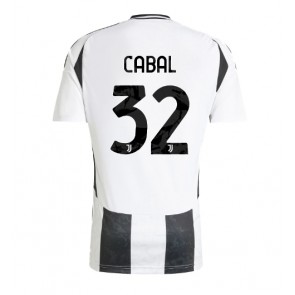 Juventus Juan Cabal #32 Domácí Dres 2024-25 Krátký Rukáv